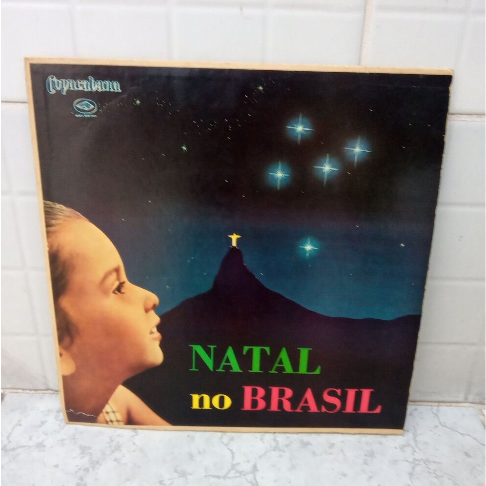Natal No Brasil - vinil 10 polegadas com Elizeth Cardoso Angela Maria Leny Eversong