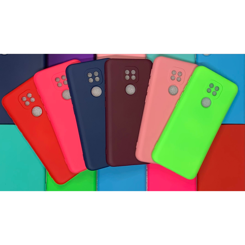 Kit capa + pelicula 3D Motorola Moto G9 Play /  Moto G9 Ou apenas capinha silicone aveludada em Oferta na Shopee