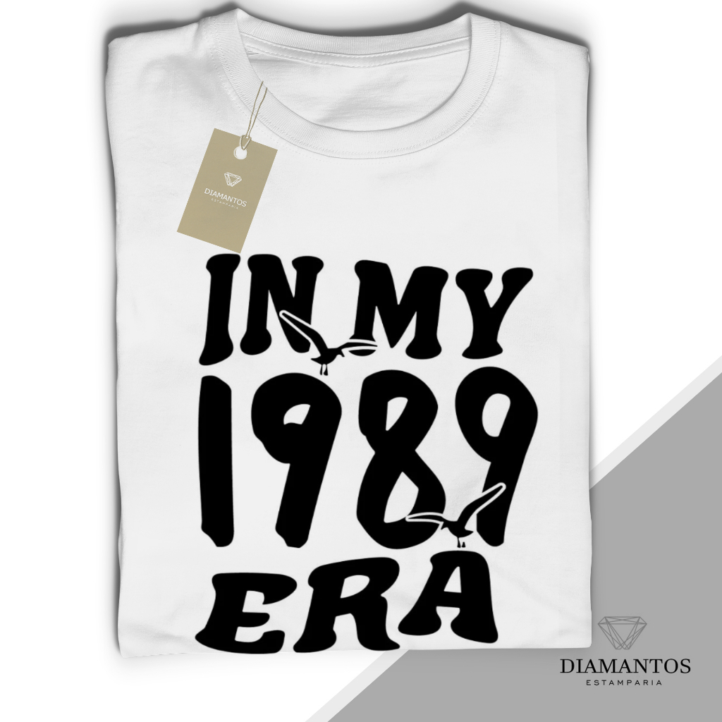 CAMISETA blusa TAYLOR SWIFT  1989 TAYLOR'S VERSION BABY look malha elastano blusinha