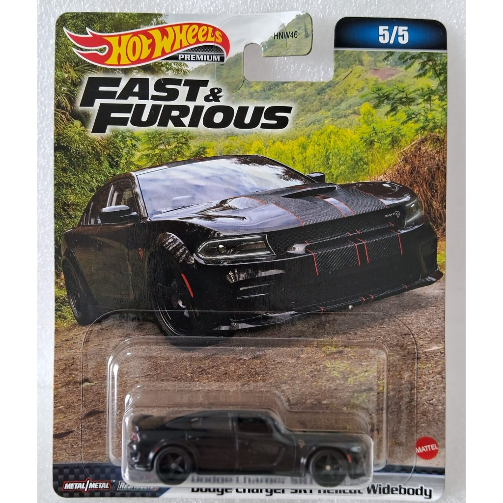 Hot Wheels Premium Dodge Charger SRT Hellcat Widebody Fast&Furious