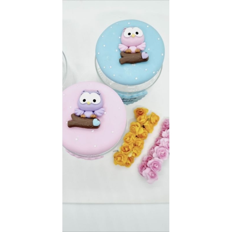Vidrinho coruja/ biscuit professora/lembrancinha dia dos professores/vidro coruja