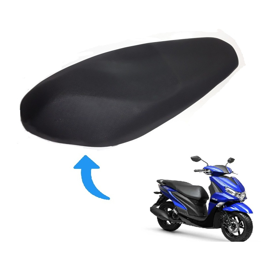 Capa do Banco Yamaha Fluo 125 Modelo Original - Lisa / Antiderrapante / Carbono em Oferta na Shopee