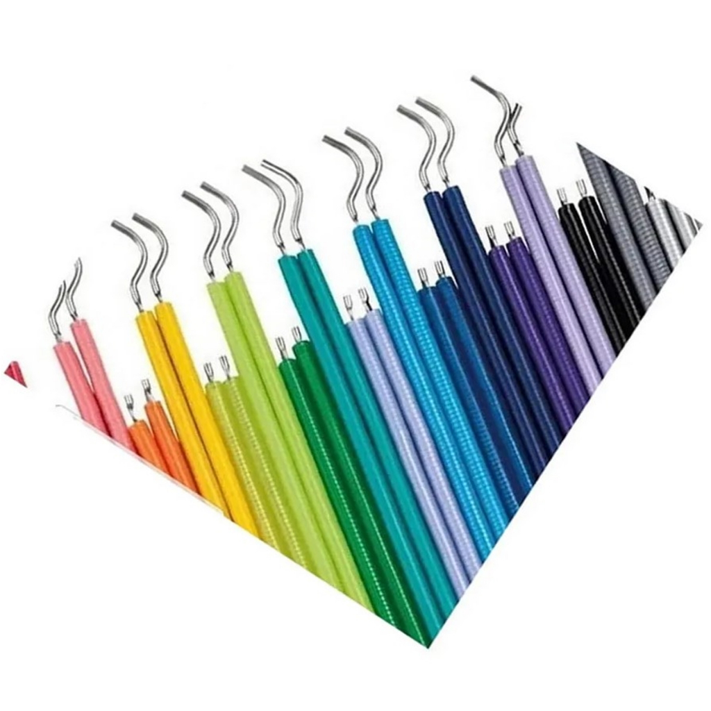 1000 Elástico Borrachinha P/ Aparelho Diversas Cores