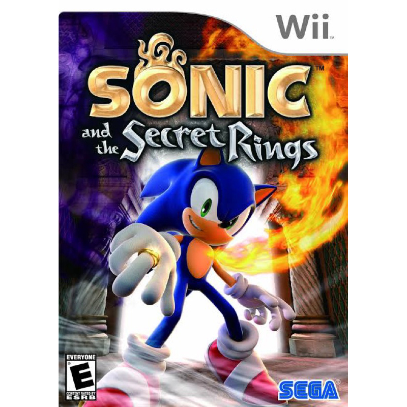 jogo para Nintendo Wii Sonic and the secret ring