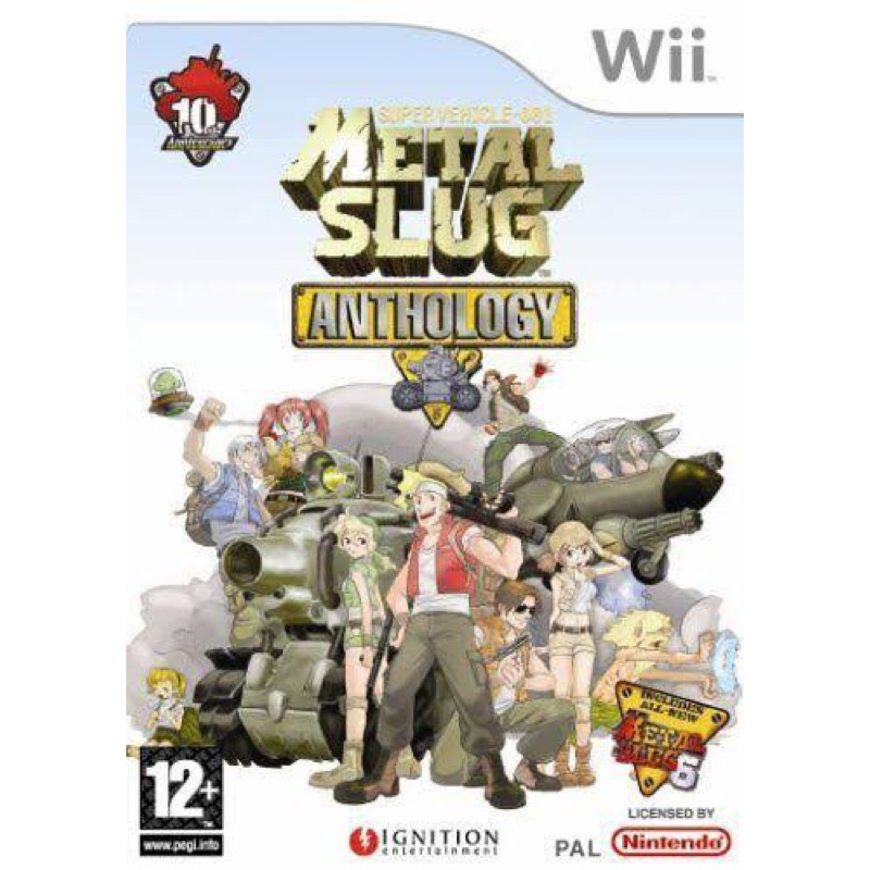 jogo para Nintendo Wii Metal Slug anthology Wii