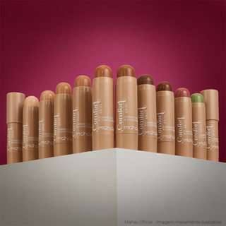 Corretivo & Contorno STICK BASTÃO Comfort Skin Mahav em Oferta na Shopee