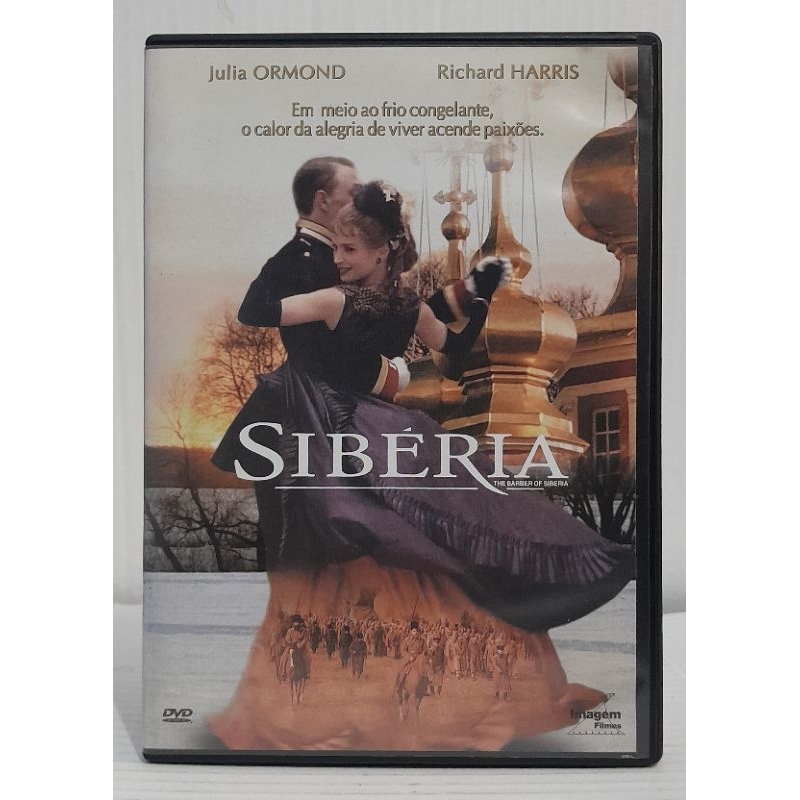 Dvd Sibéria - Julia Ormond, Richard Harris - Original Usado