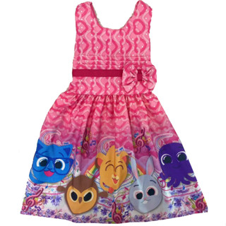 Vestido Infantil Personagem Temático Bolofofo Bolo Fofo Bolofofos Festa
