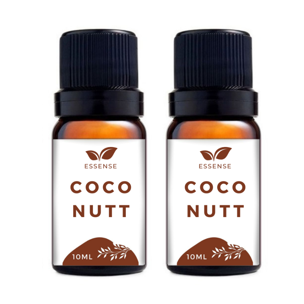 Essência Coco Nutt 10ml 2 unidades Hidrossolúvel ou óleo para difusor Elétrico Aromatizador de tomada Umidificador de ar ( Essencia Base água ou óleo) difusores eletricos e umidificadores oleo essencial kit duas essencias nutella nutela nut côco