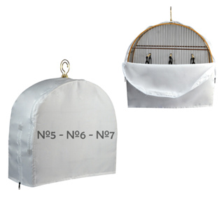 Capa Pra Gaiola Redonda Modelo Lisa Padrão Luxo Curió, Canário, Bicudo Azulão e Demais em Oferta na Shopee