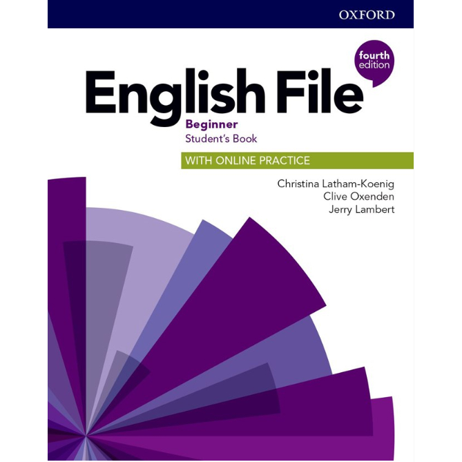 Curso Oxford English File Level Beginner student book mais workbook fourth edition British English