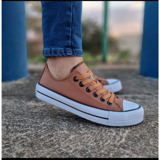 Tênis feminino courino super confortável tenis feminino casual para o dia a dia