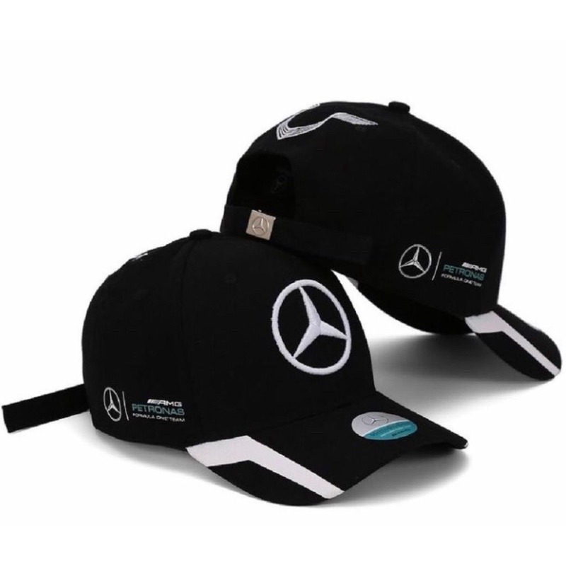 Boné Masculino Mercedes Bens Petronas Strapback Vários Modelos em Oferta na Shopee