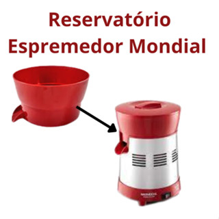 Reservatório Extrator Mondial E-24 Vermelho ORIGINAL