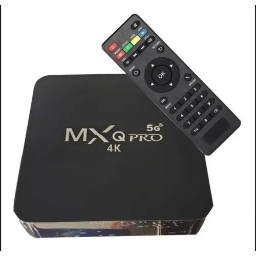 4K Stick De Tv Inteligente Mxqpro X96 De Alta Velocidade 512 + 128gb Streaming Media Player