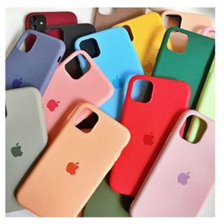 Case Capa Capinha Aveludada para iPhone 11 com logo