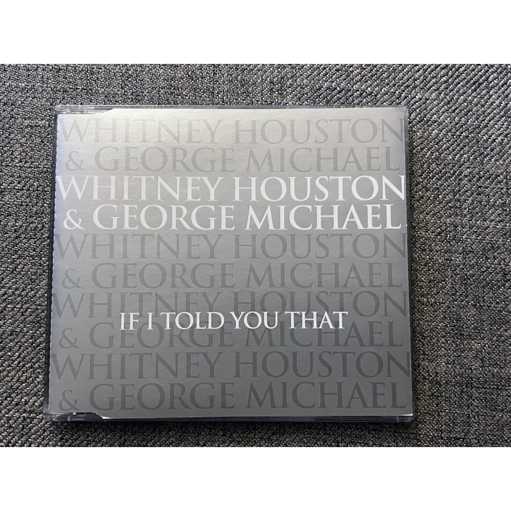 Whitney Houston George Michael If I told you that CD Single