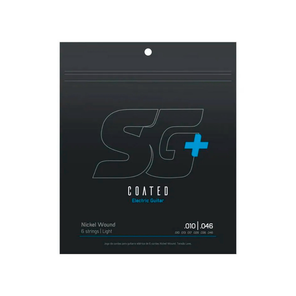 ENCORDOAMENTO PARA GUITARRA SG 5198C REVESTIDO 010 NIQUEL 0.10 0.46
