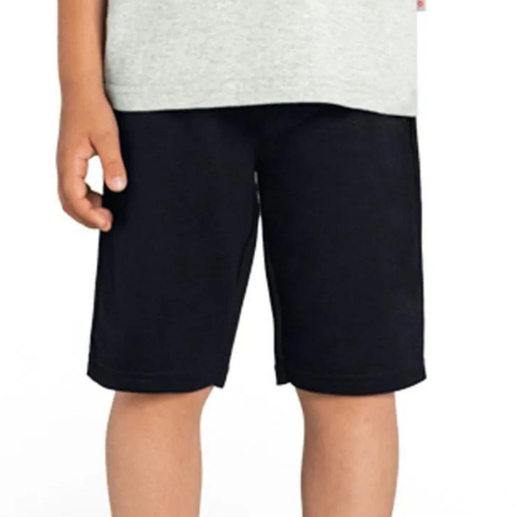 Bermuda Básica Infantil Juvenil Masculina em Moletinho Menino Brandili