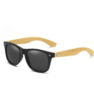 Óculos de Sol Masculino Polarizado Madeira Bambu Original Clássico em Oferta na Shopee
