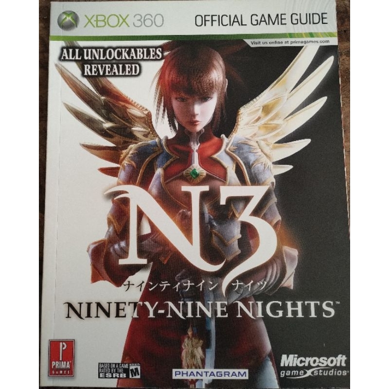 revista americana guia do game Ninety nine nights N3 do Xbox 360