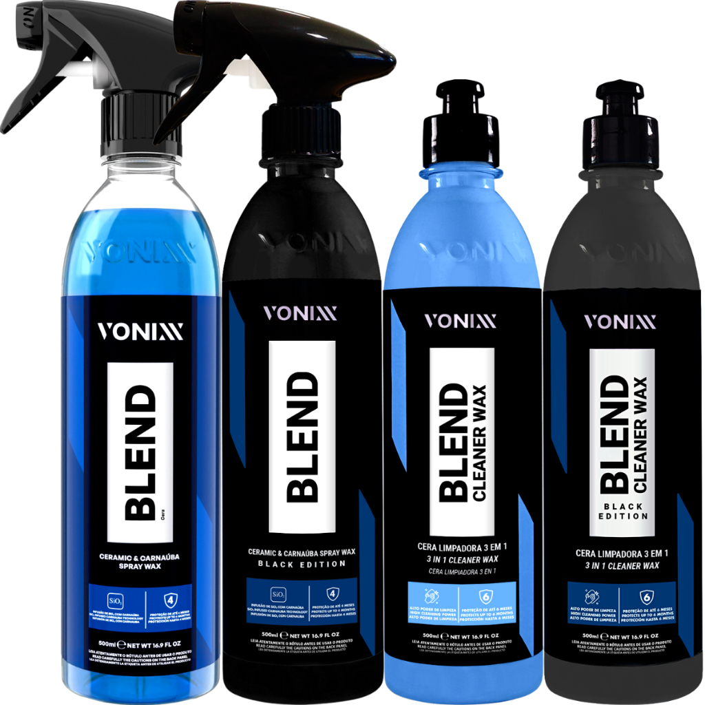 Blend 500ml Cera Automotiva Vitrificadora Vonixx Carnaúba + Sílica em Oferta na Shopee