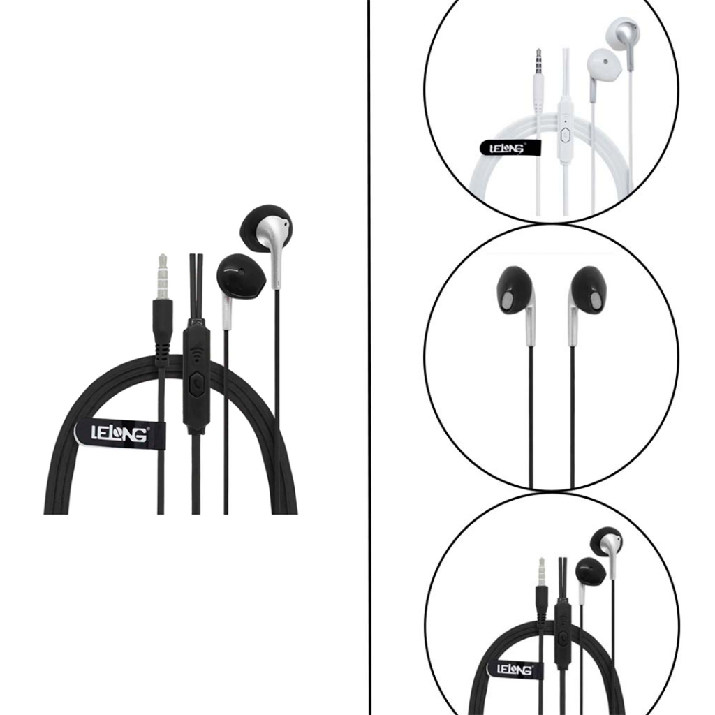 Fone de ouvido intra-auricular entrada P2 estéreo com microfone  cores variadas