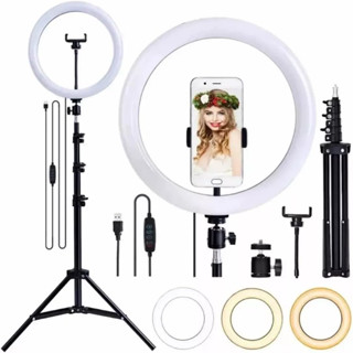 Ring Ligth Anel Luz 35,5 cm 14 Polegadas Make Fotos Com Tripe 2 Metros