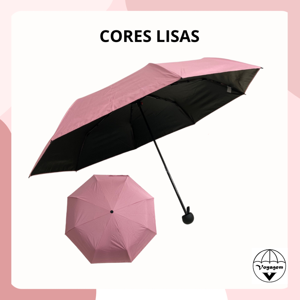 SOMBRINHA MINI DUPLA FACE MANUAL  VOYAGEM ORIGINAL L-3015P (PREÇO UNITARIO)