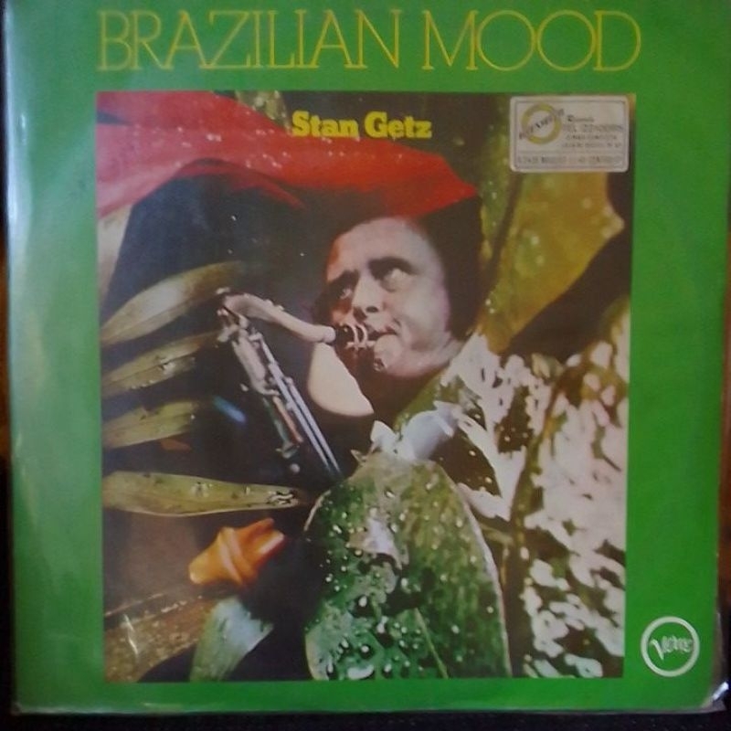lp vinil - stan getz brazilian mood  samba de uma nota só  black music/