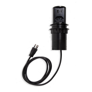 Mini Torre Tomada Embutir Bancada Mesa Movel 1 Elétrica 10a + USB Totem Preto Branco Cinza Marrom