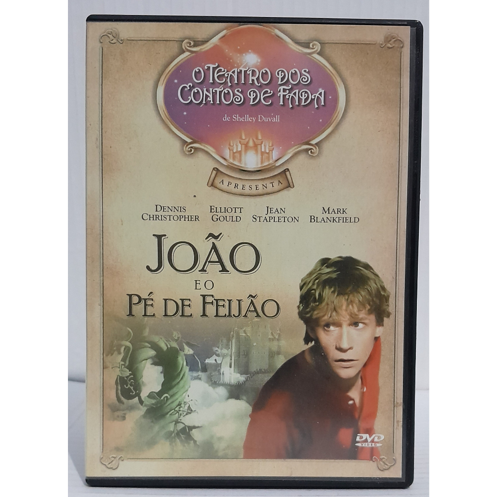 Dvd João e o Pé de Feijão - O Teatro dos Contos de Fadas - Original Usado