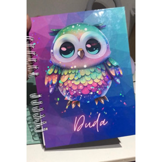 Caderno Personalizado Colegial ou Universitário Capa Dura