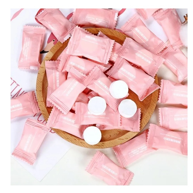 2023 novo modelo Toalha Desidratada Descartavel 50un em Oferta na Shopee