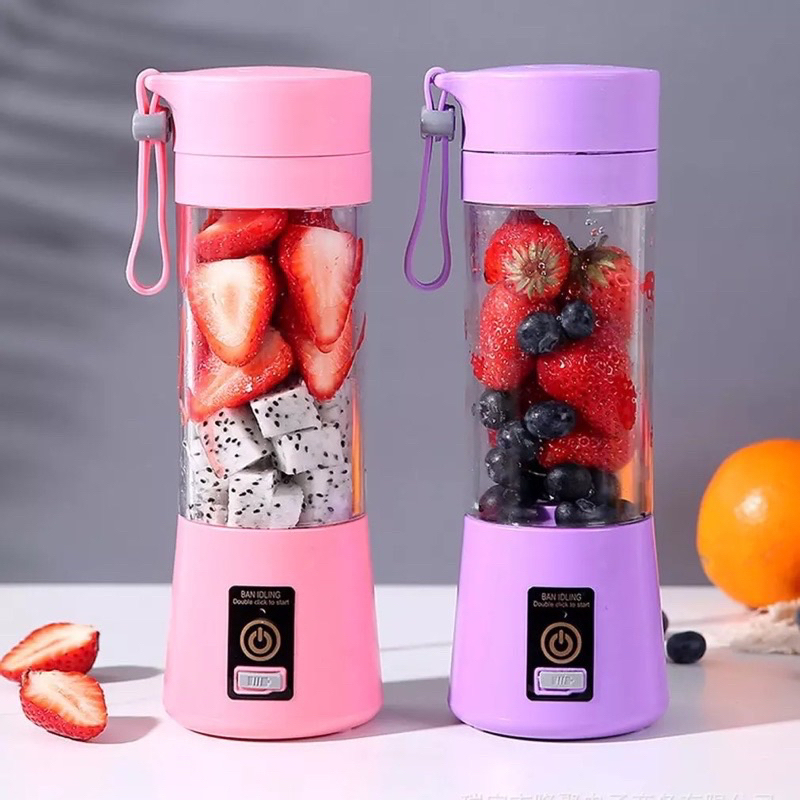 Mini Liquidificador Portátil Shake Take Juice Cup 6 Lâminas Recarregável 6 lâminas