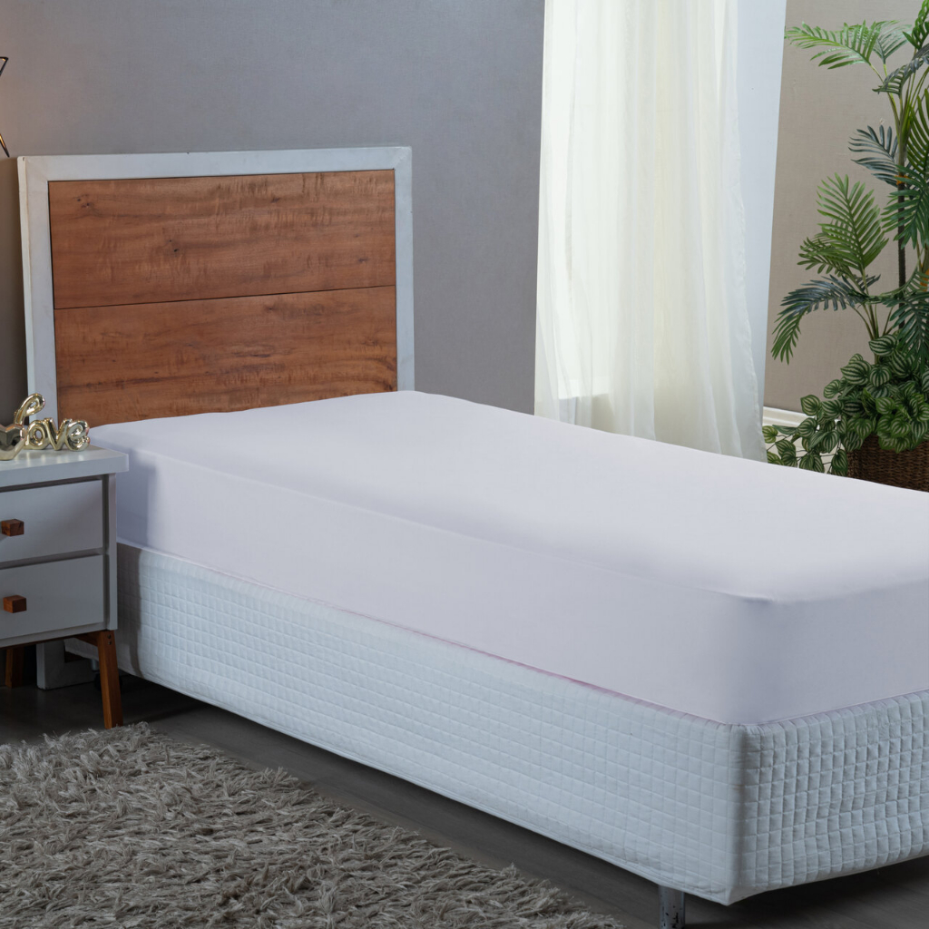 LENÇOL PARA CAMA SOLTEIRO AVULSO MICROPERCAL 400 FIOS COM ELASTICO CAMA BOX