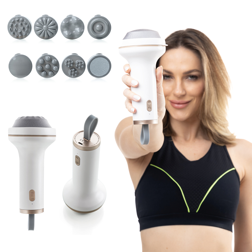 Massageador Elétrico Corporal Orbital Power Slim Sem Fio Bivolt - Health