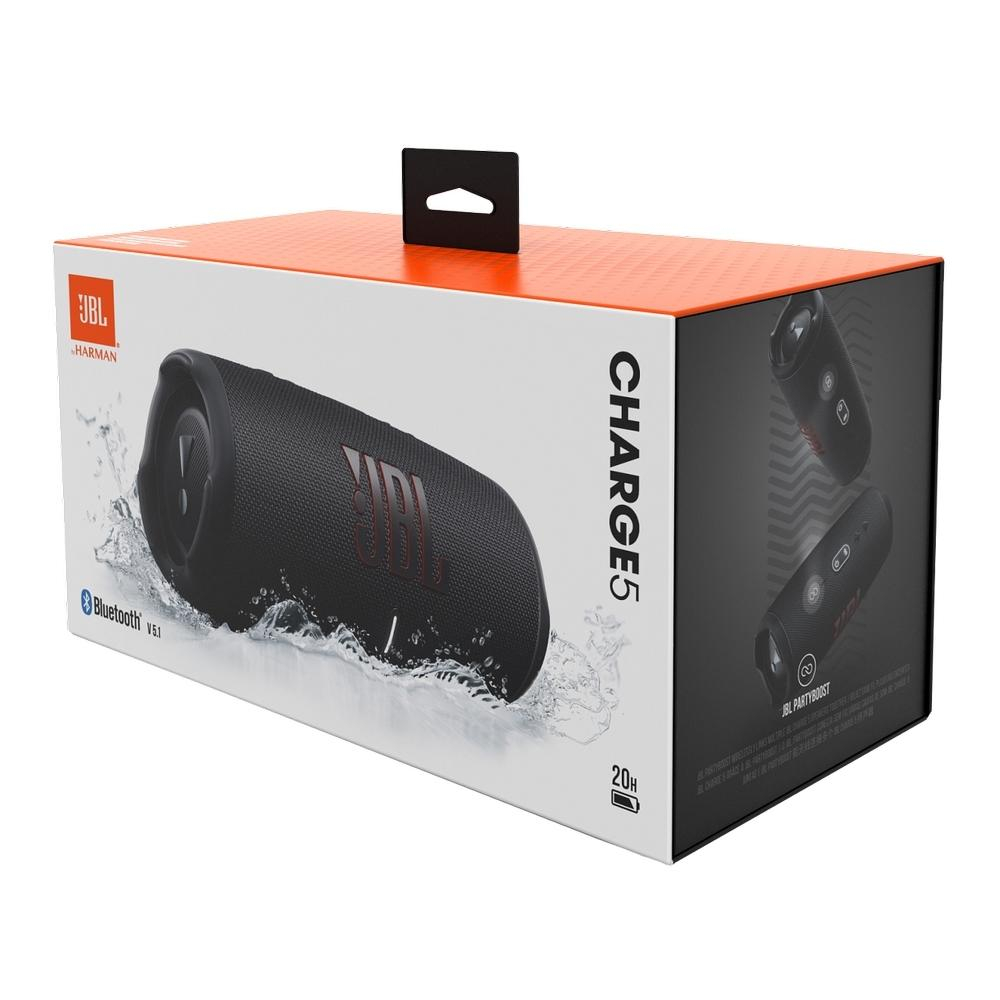 Caixa de Som JBL Charge 5, 30W RMS, Bluetooth, USB-C, Resistente à Água
