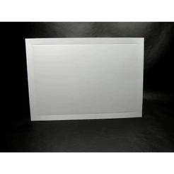 Convites Casamento Branco Liso - sem Envelopes - SEM TEXTO - com moldura vincada - miolo