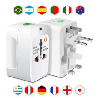 Adaptador Tomada Universal Espanha Portugal França Europa