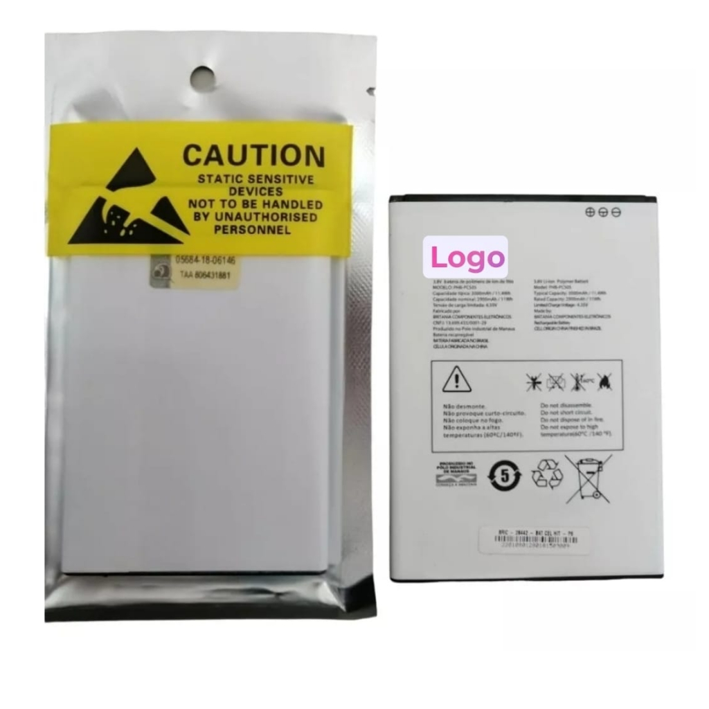 Bateria adaptada compatível Philco P8  Nova novo- envio já!!!!