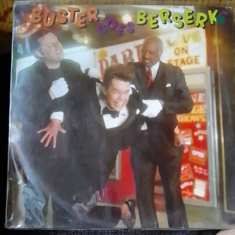 lp vinil - buster goes berserk buster poindexter  samba rock versão rara (hit the road jack)