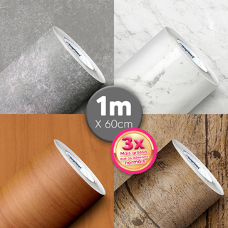 Revestimento Vinil Adesivo de Parede Autocolante para Piso Envelopamento Lavável Pia Cozinha 1mx60cm em Oferta na Shopee