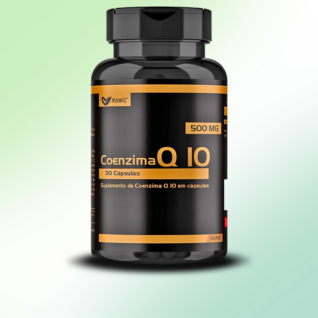 Suplemento de Coenzima Q10 Muwiz 30 cápsulas 500mg