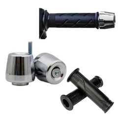 Par Manopla Titan Fan 160 Cargo + Peso De Guidao Pcx