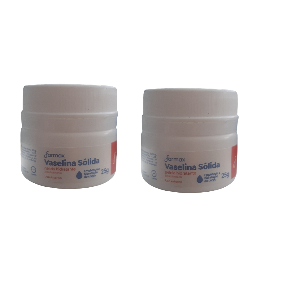 02 Vaselina Sólida Farmax 25g
