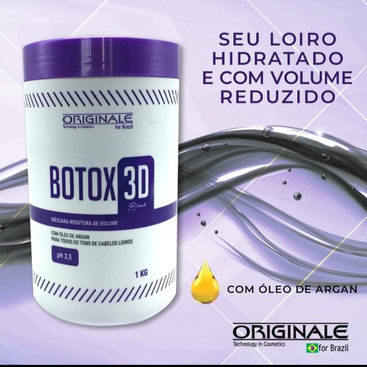 Botox Matizado para cabelo loiro- 1 kilo Originale