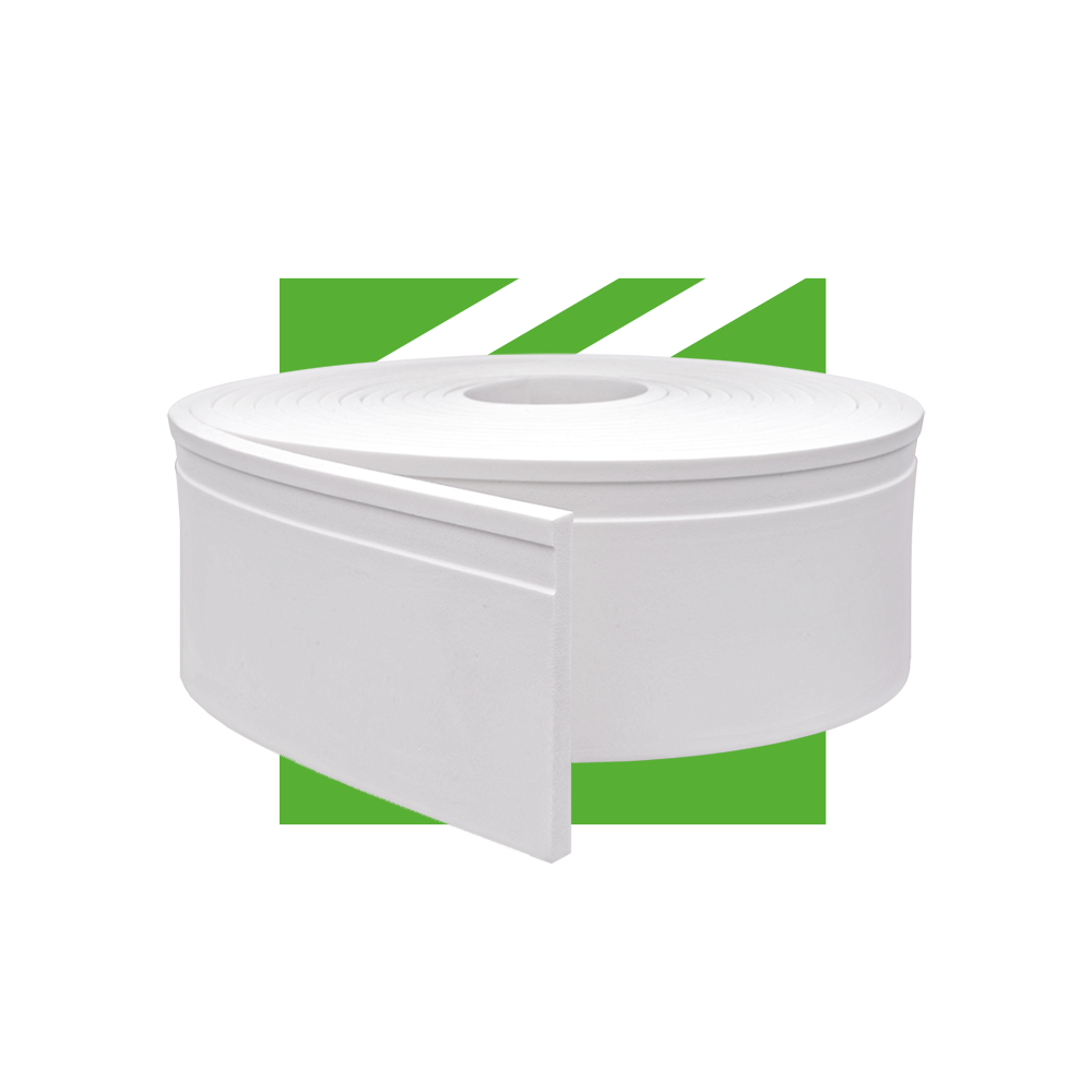 Rodapé Moldura Flexível EVA Autocolante 15cm - c/passa fio em Oferta na Shopee