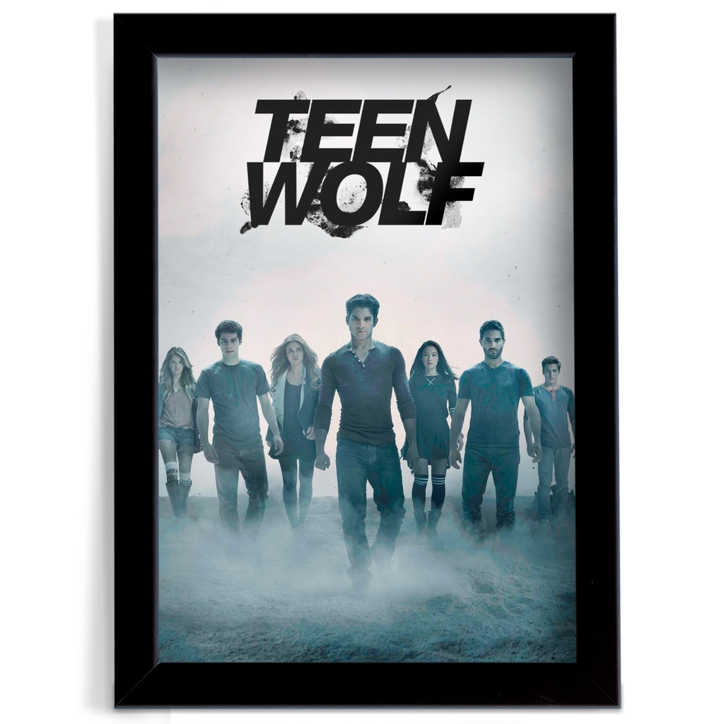 Quadro com Moldura A3/A4 Teen Wolf