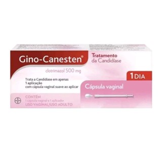 Gino Canesten Cápsula Vaginal com 1 Aplicador